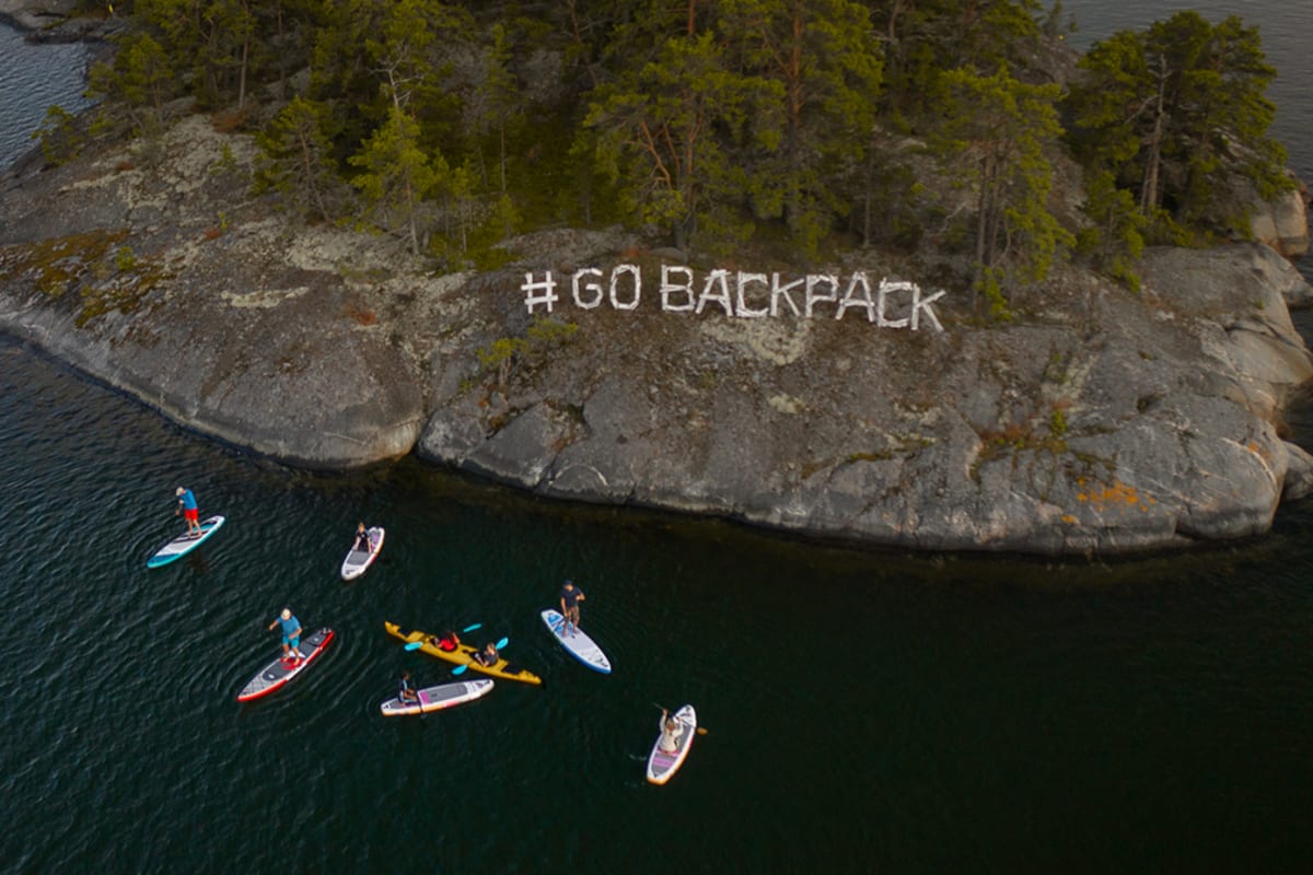 Kajaken, SUPs und viele weitere Aktivitäten gab es auf der Insel