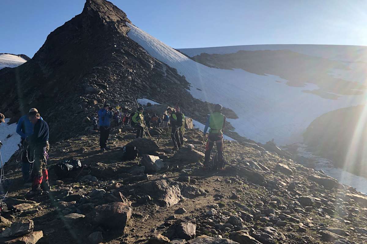 Großvenediger Einstieg Mullwitzkees