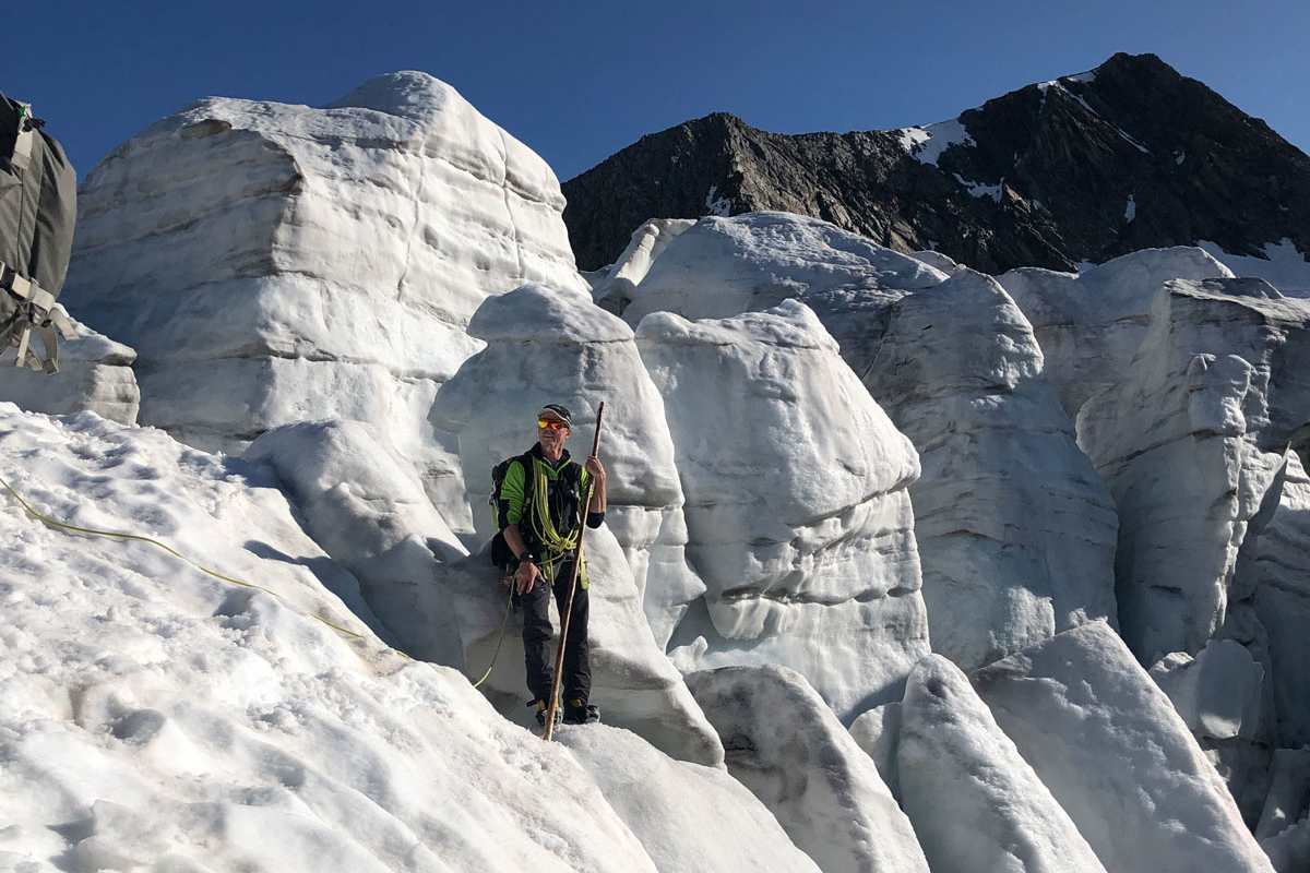 Gletscherbruch Großvenediger