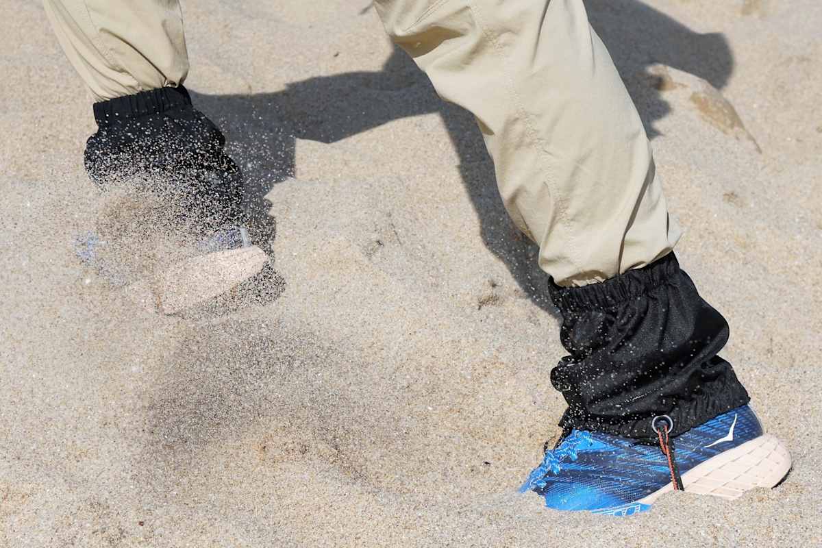 Hält den Sand in Schach: Talus Gaiter von Black Diamond