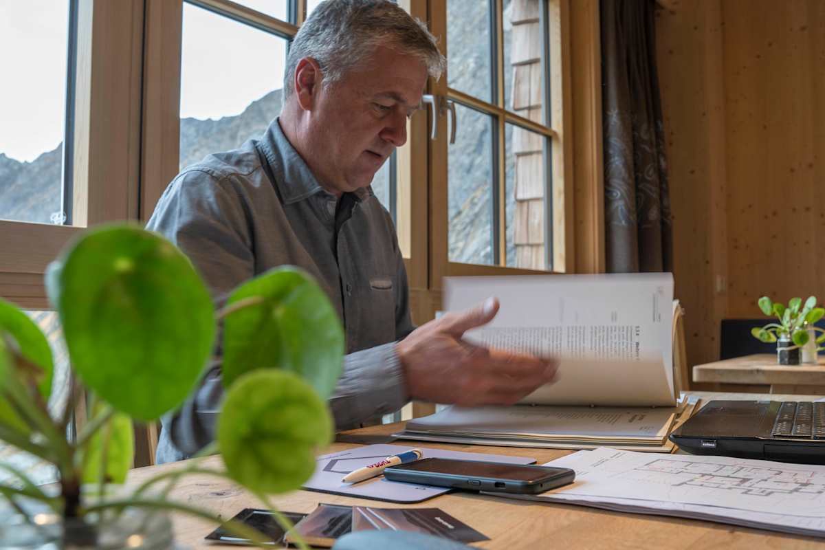 Georg Oberlohr möchte gemeinsam mit dem DAV seine Zukunftsvision für neue Hüttenwirte umsetzen.