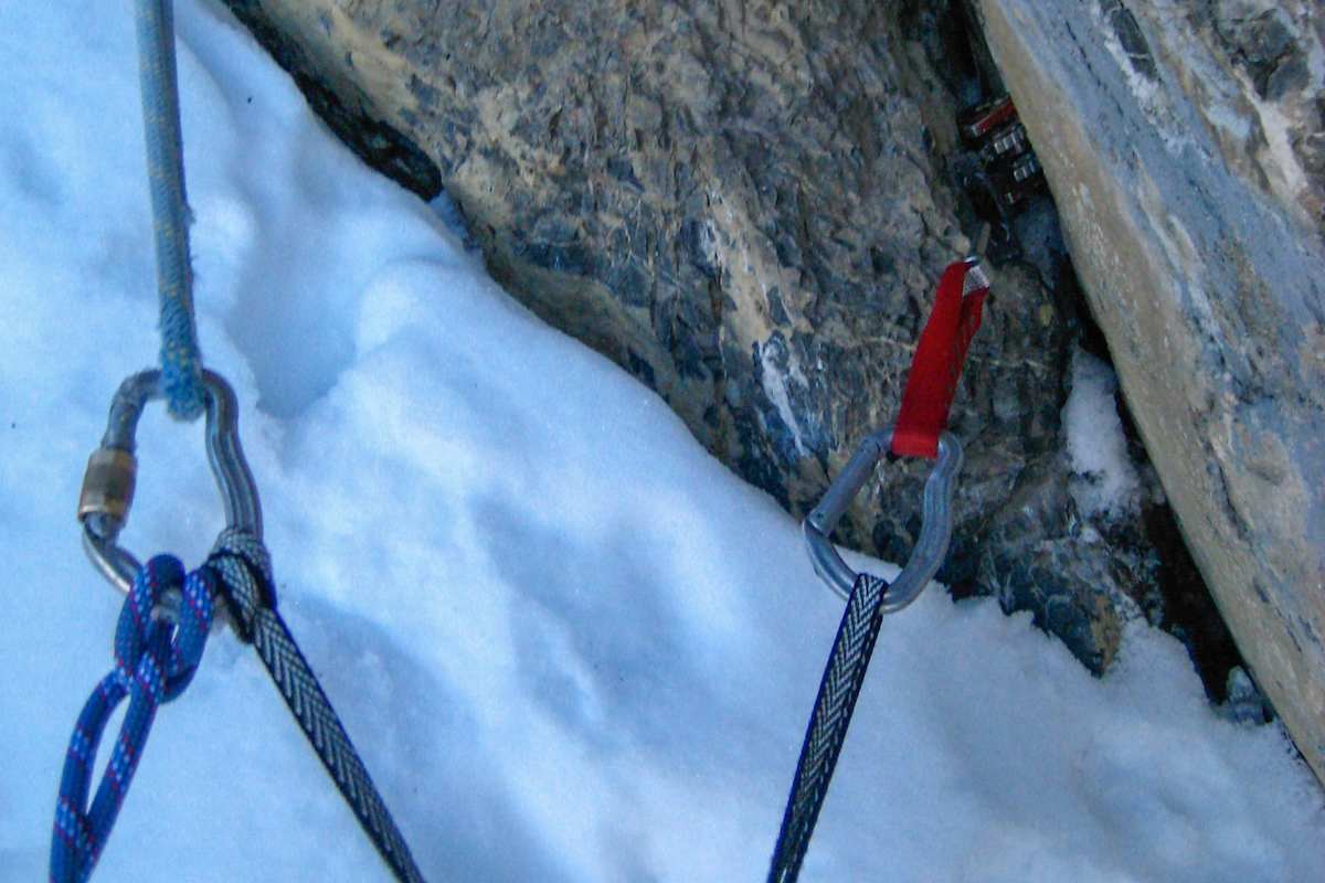 Gute Seiltechnik ist Voraussetzung für die Eiger Nordwand.