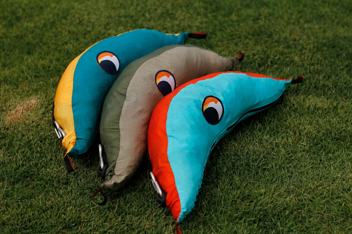 Gepackte Hängematten von Ticketothemoon.com