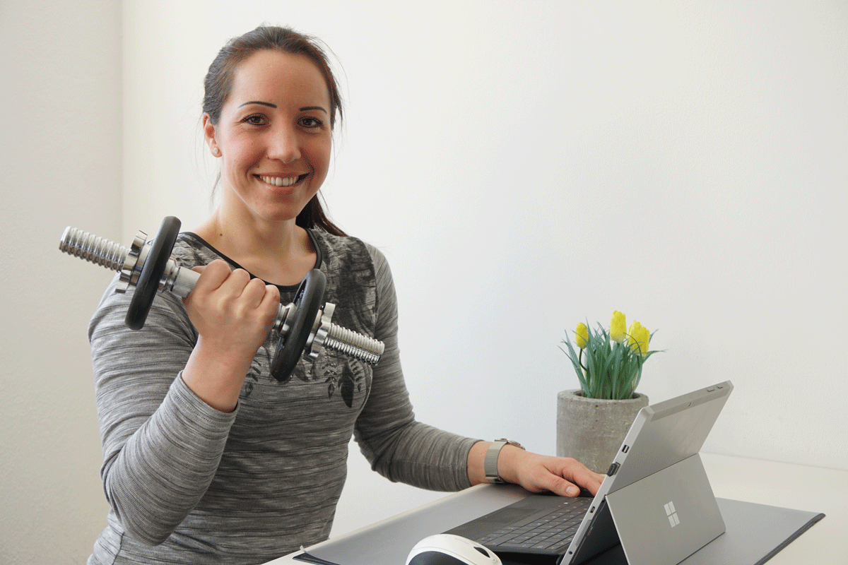 Individuelle Gewichtsanpassung: Kurzhantel von Movit