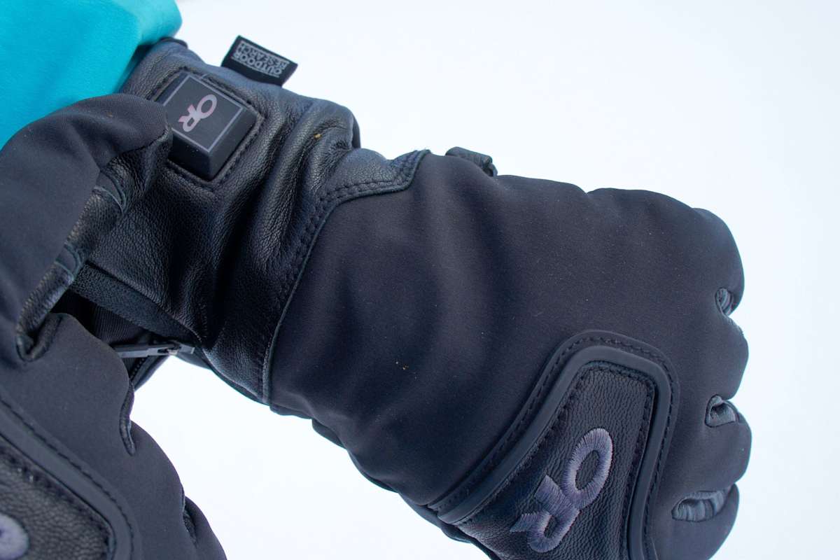 Bedienung des Druckknopfes