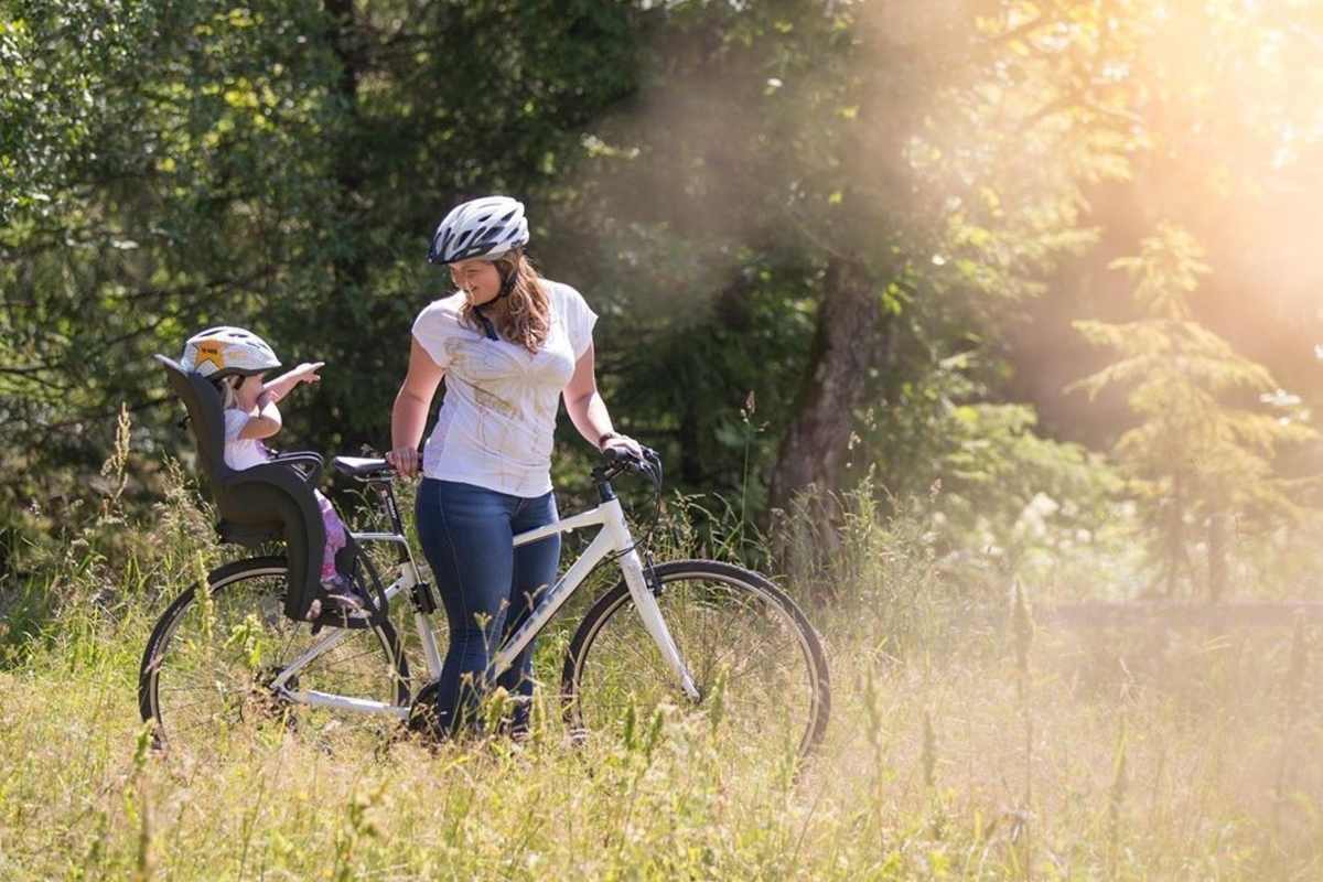 Radfahren mit Kleinkindern