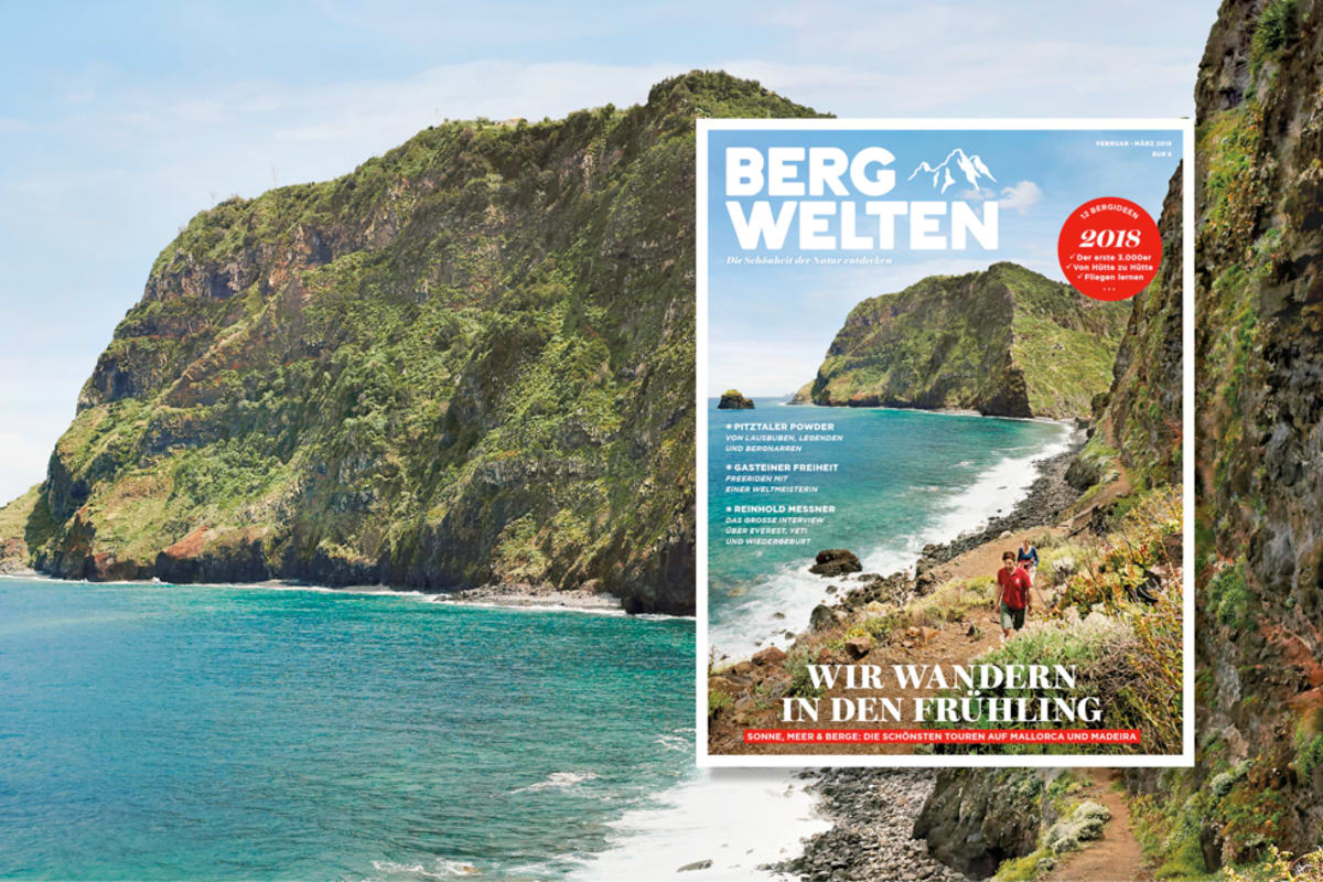 Bergwelten Magazin Februar März 2018