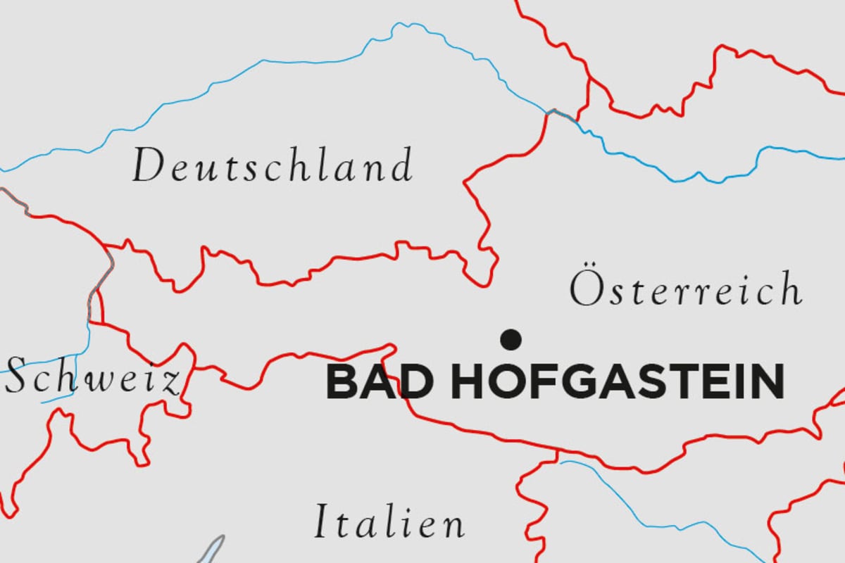 Hofgastein Karte