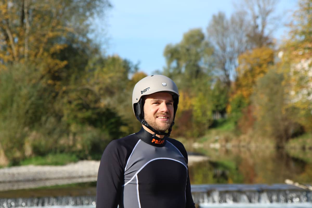 Kopfschutz ist Pflicht