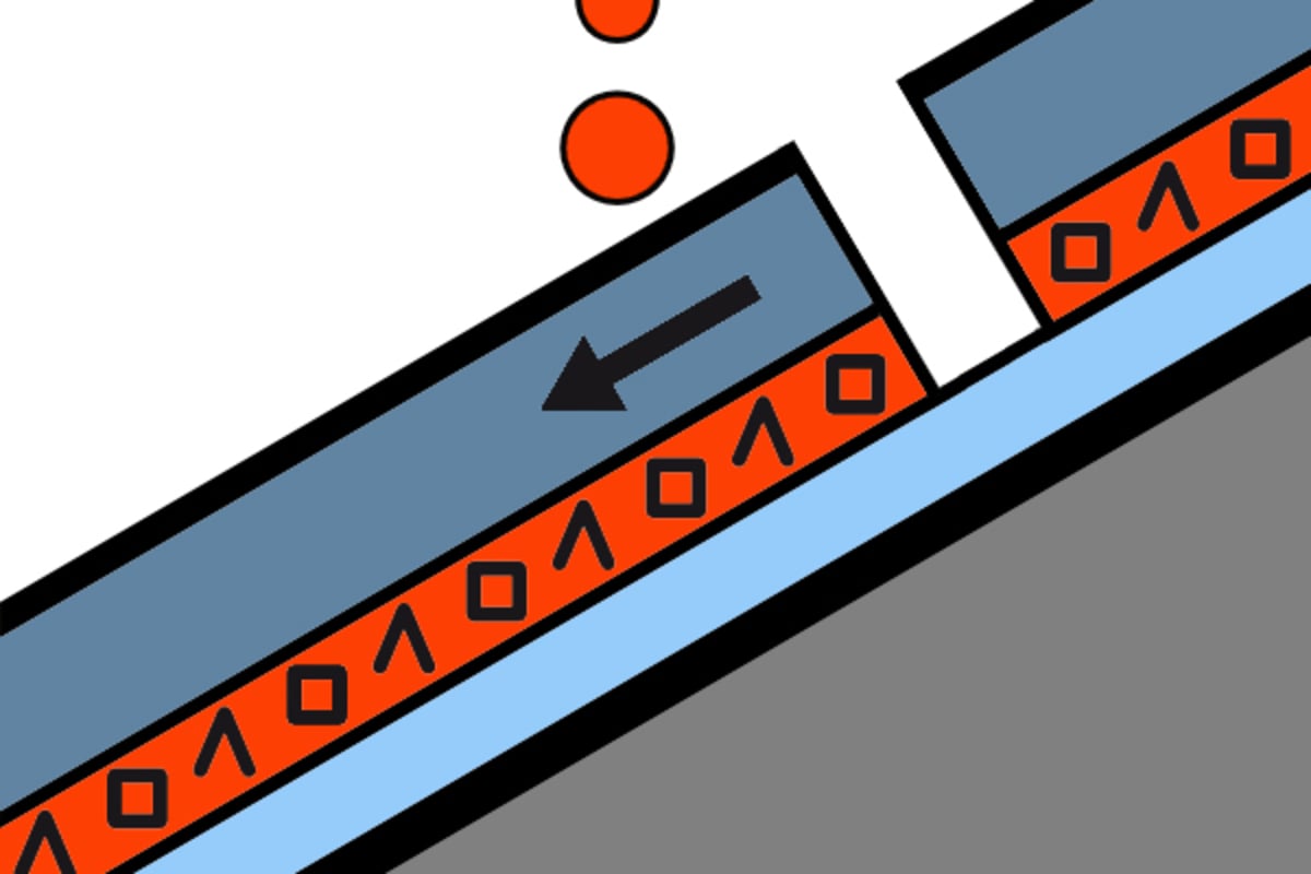 Piktogramm: Lawinenproblem - Altschnee