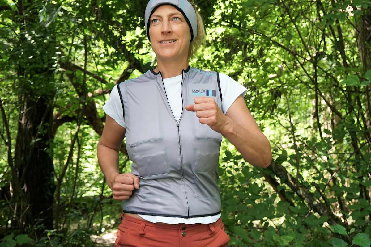 Atlas Kühlstirnband und die Corpus Sportkühlweste von COOL’N MOTION