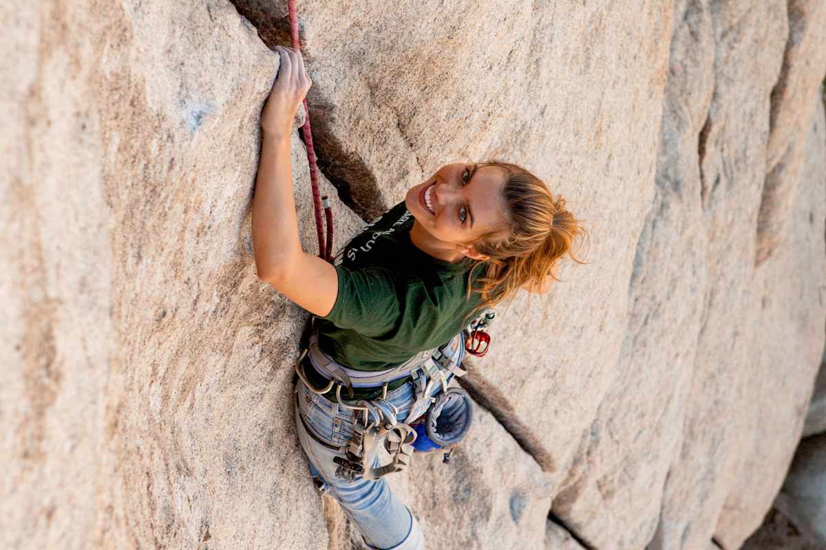 Klettern im Joshua Tree Nationalpark