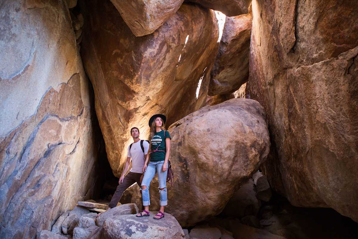 Höhle im Joshua Tree Nationalpark