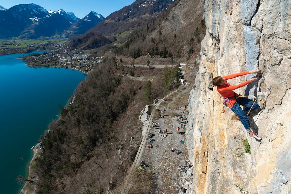 Klettergarten Gallerie Süd am Walensee