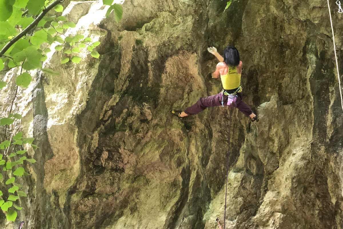 Kletterin Barbara Raudner