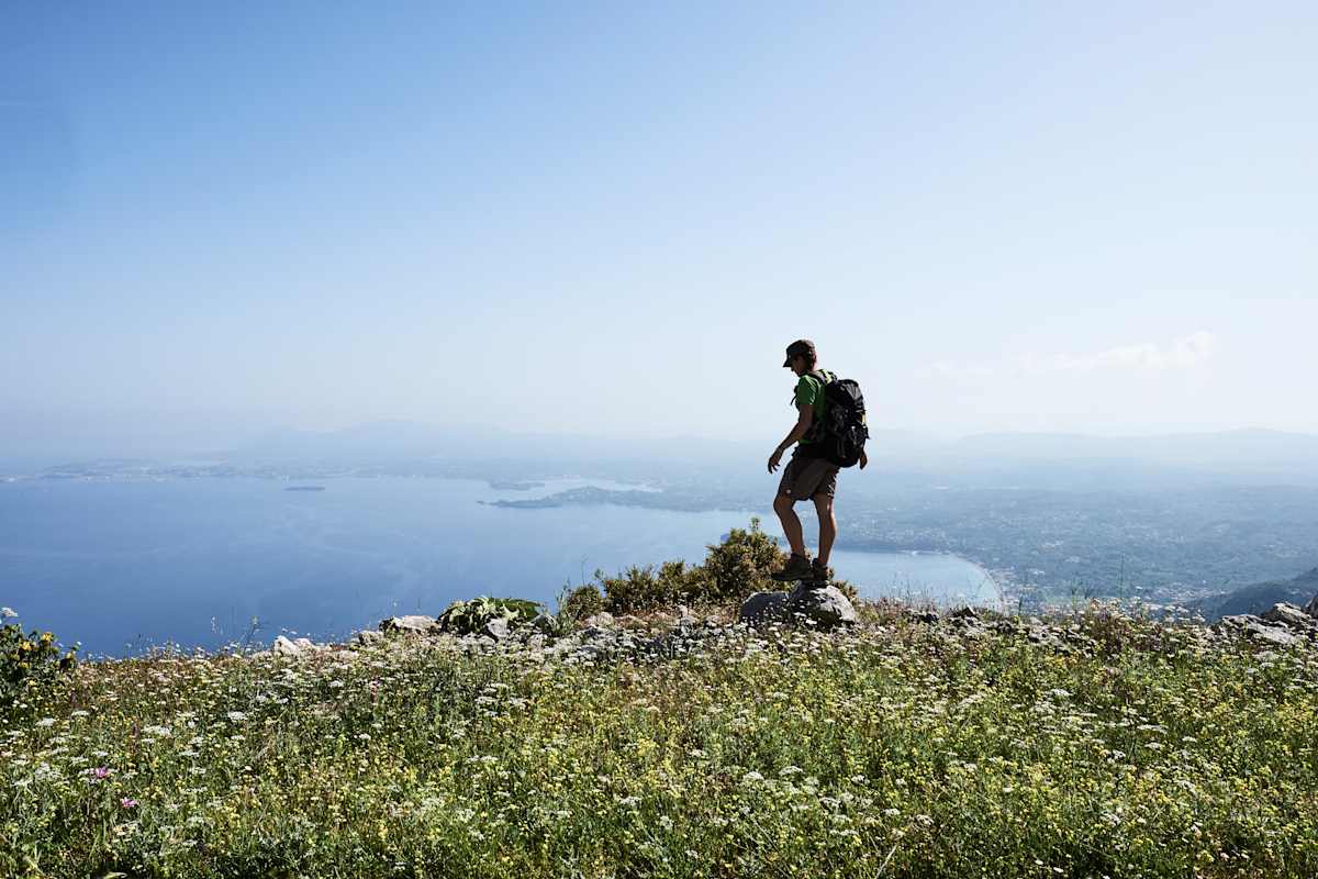 Wandern auf Korfu