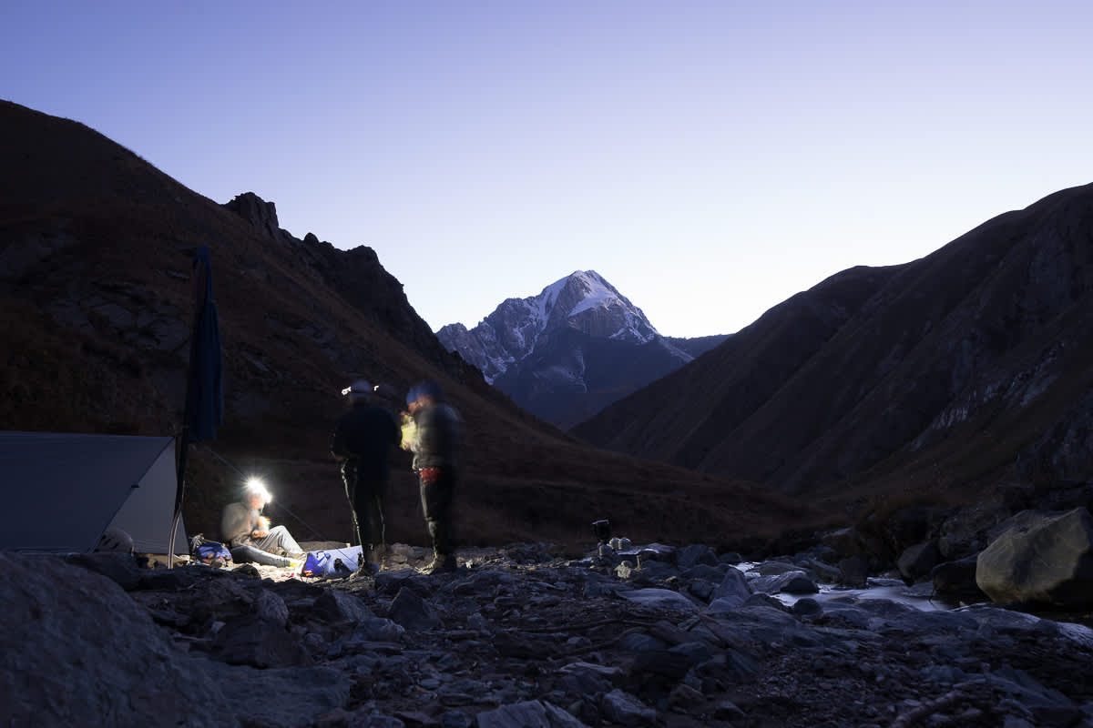 Die letzte kalte Nacht vor der Rückkehr in die Zivilisation