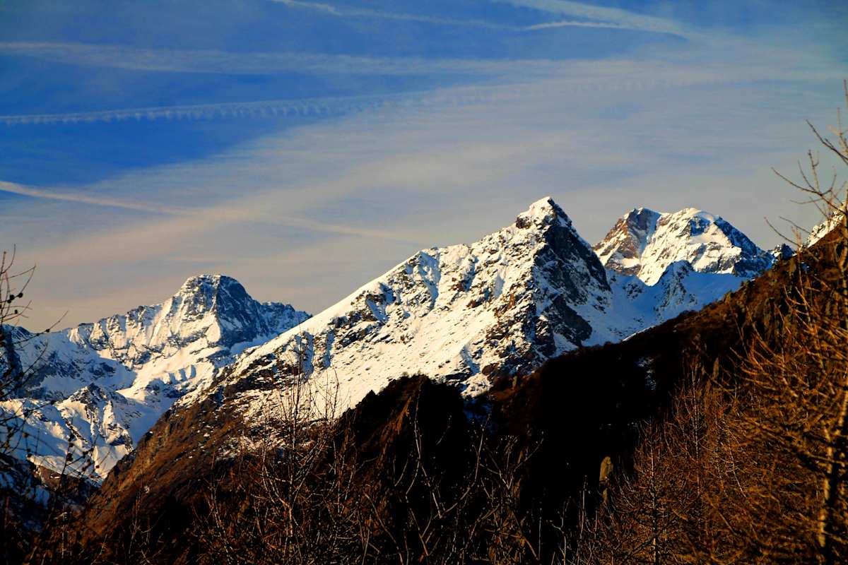 La Bessanese, l'Uia di Mondone und die Ciamarella