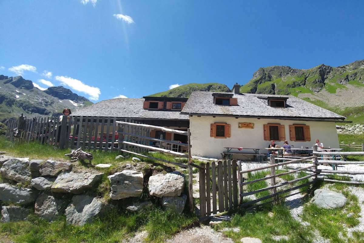 Die Landawirseehütte (1.985 m) in den Schladminger Tauern