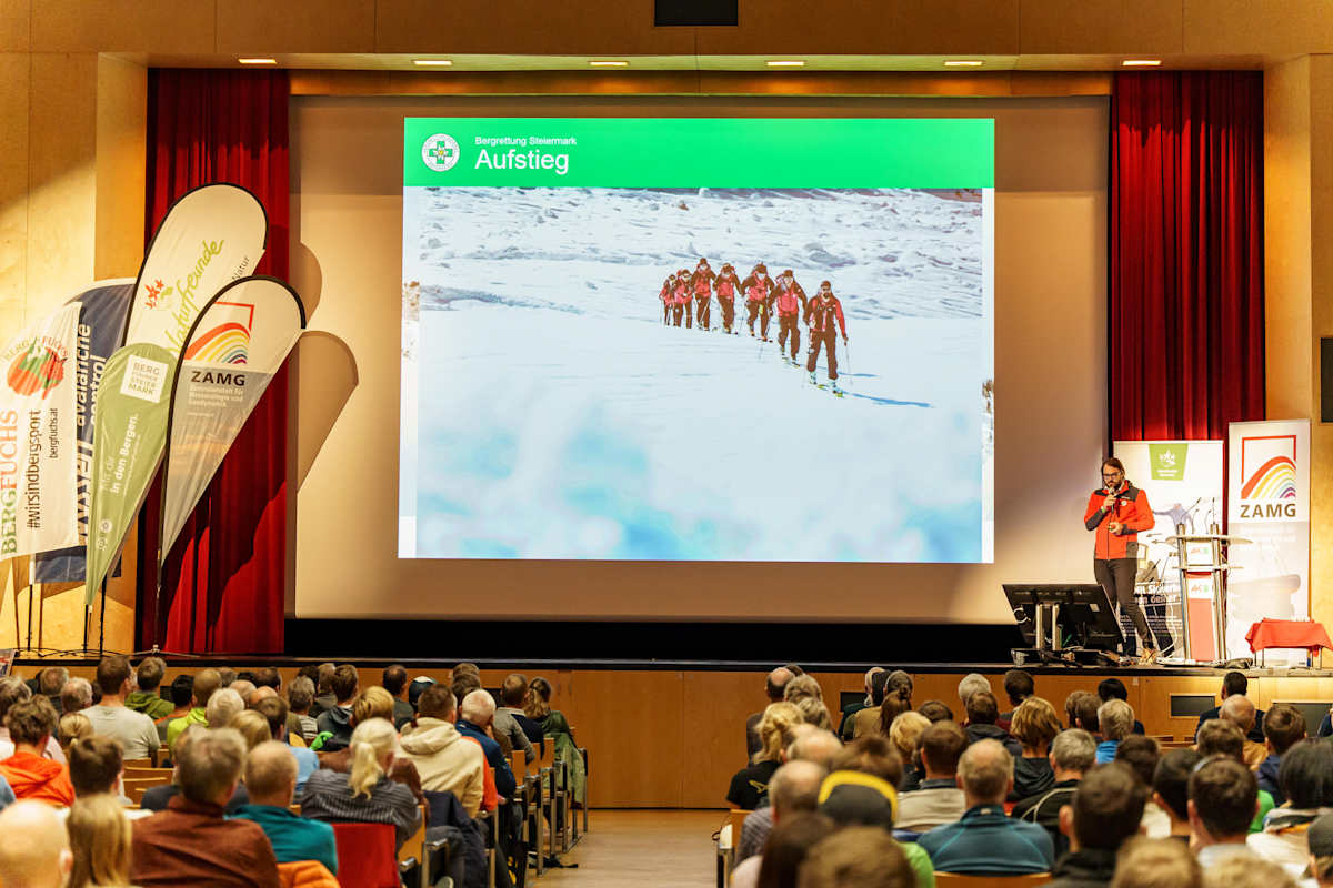 Vortrag beim Naturfreunde Lawinensymposium