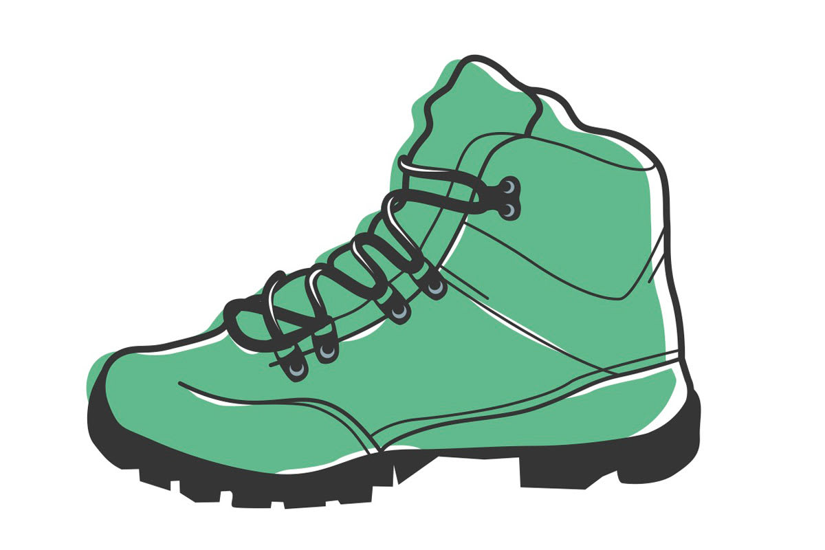 Leichter Wanderschuh