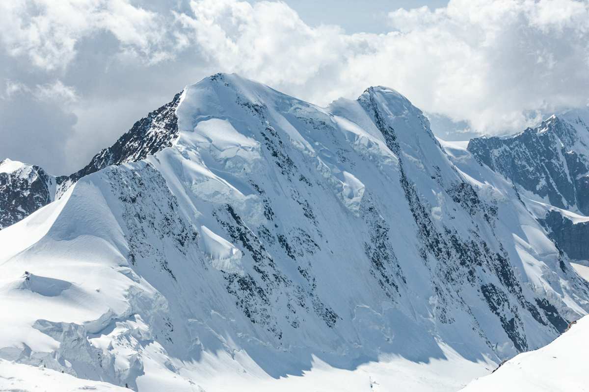 Lyskamm von der Margherita Hütte aus