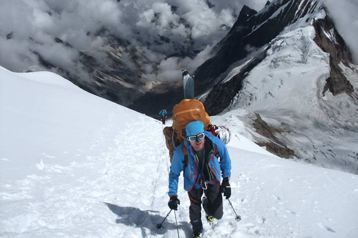 Benedikt Böhm am Manaslu