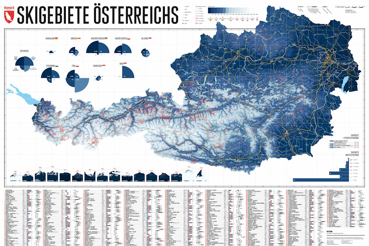 Marmota Maps Österreichs Skigebiete