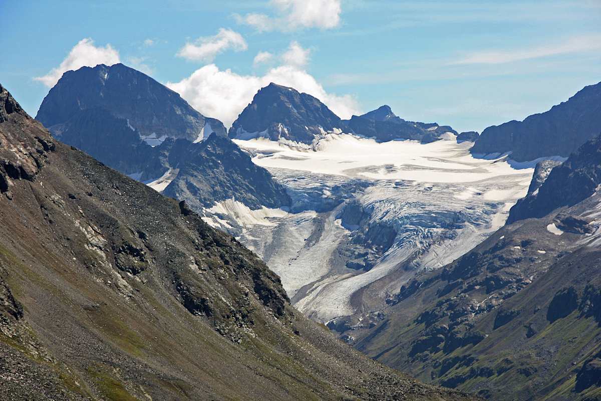 Der Ochsentaler Gletscher von Norden (2009)