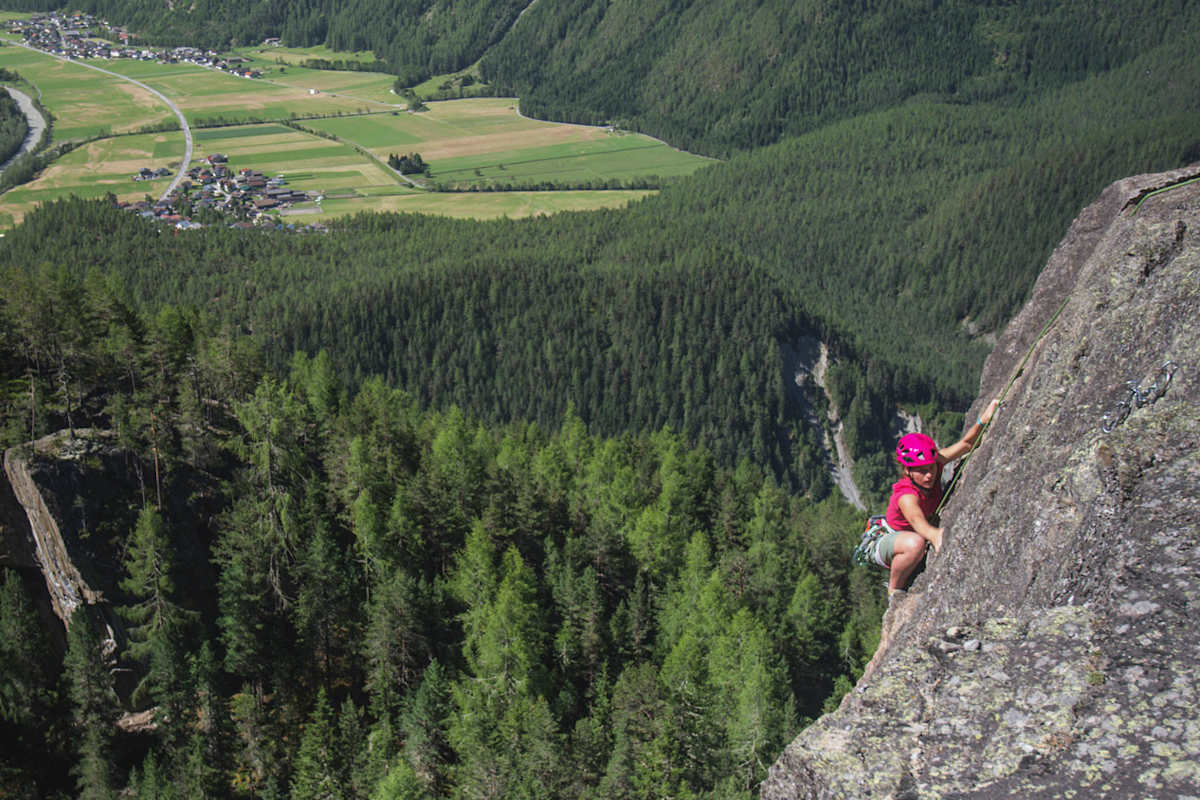 Klettern im Ötztal