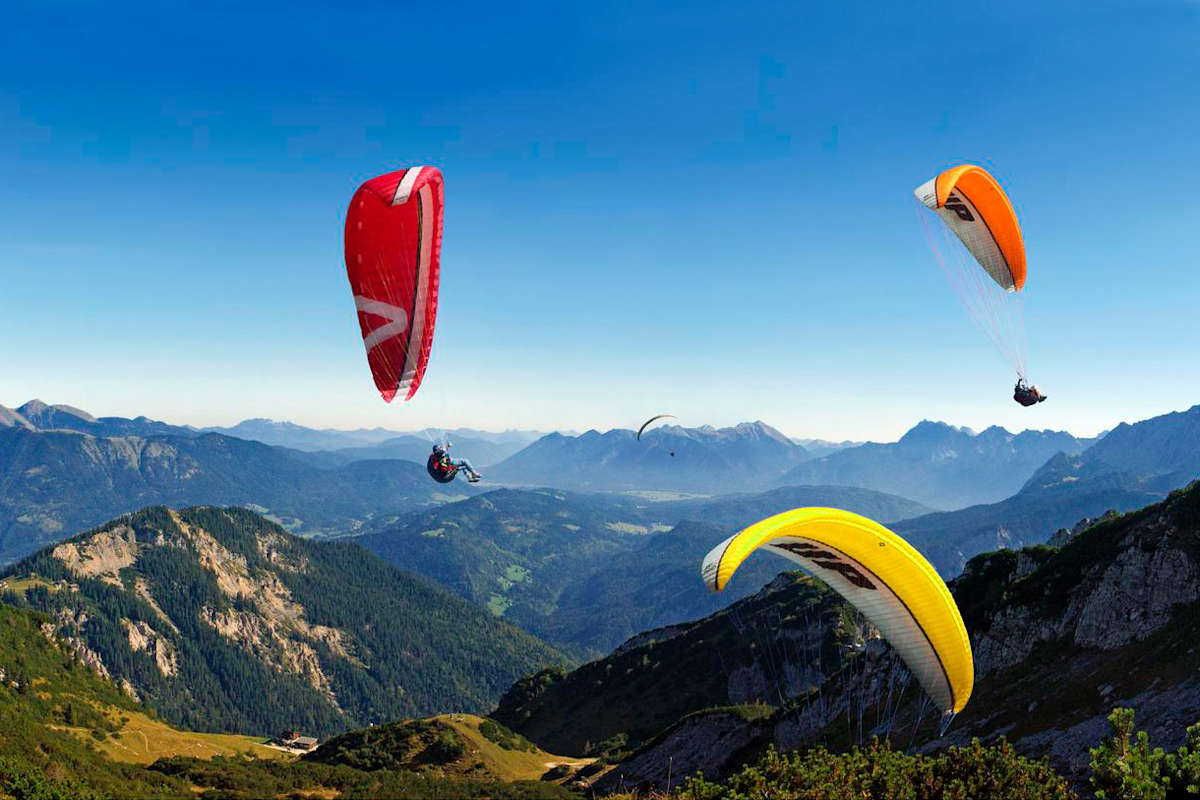 Paragleiten in Bayern