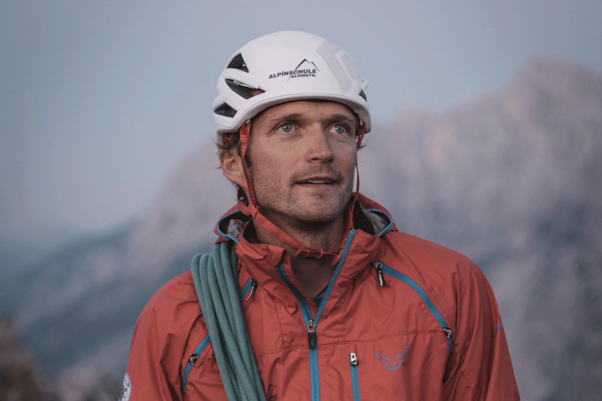 Jürgen Reinmüller leitet die Alpinschule Alpinstil im Ennstaler Gesäuse