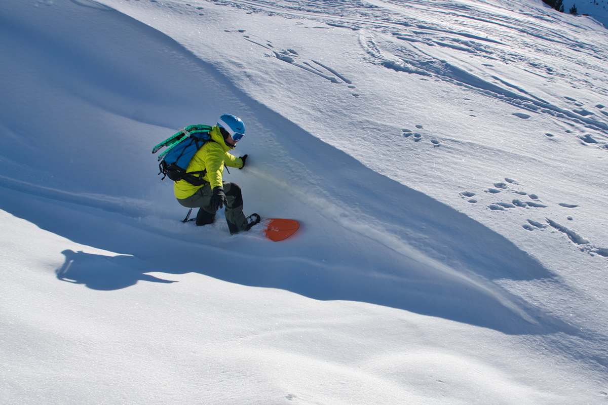 Powsurfer im Winter