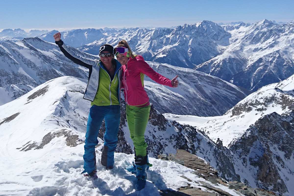 Karin und ihre Freundin im Raurisertal