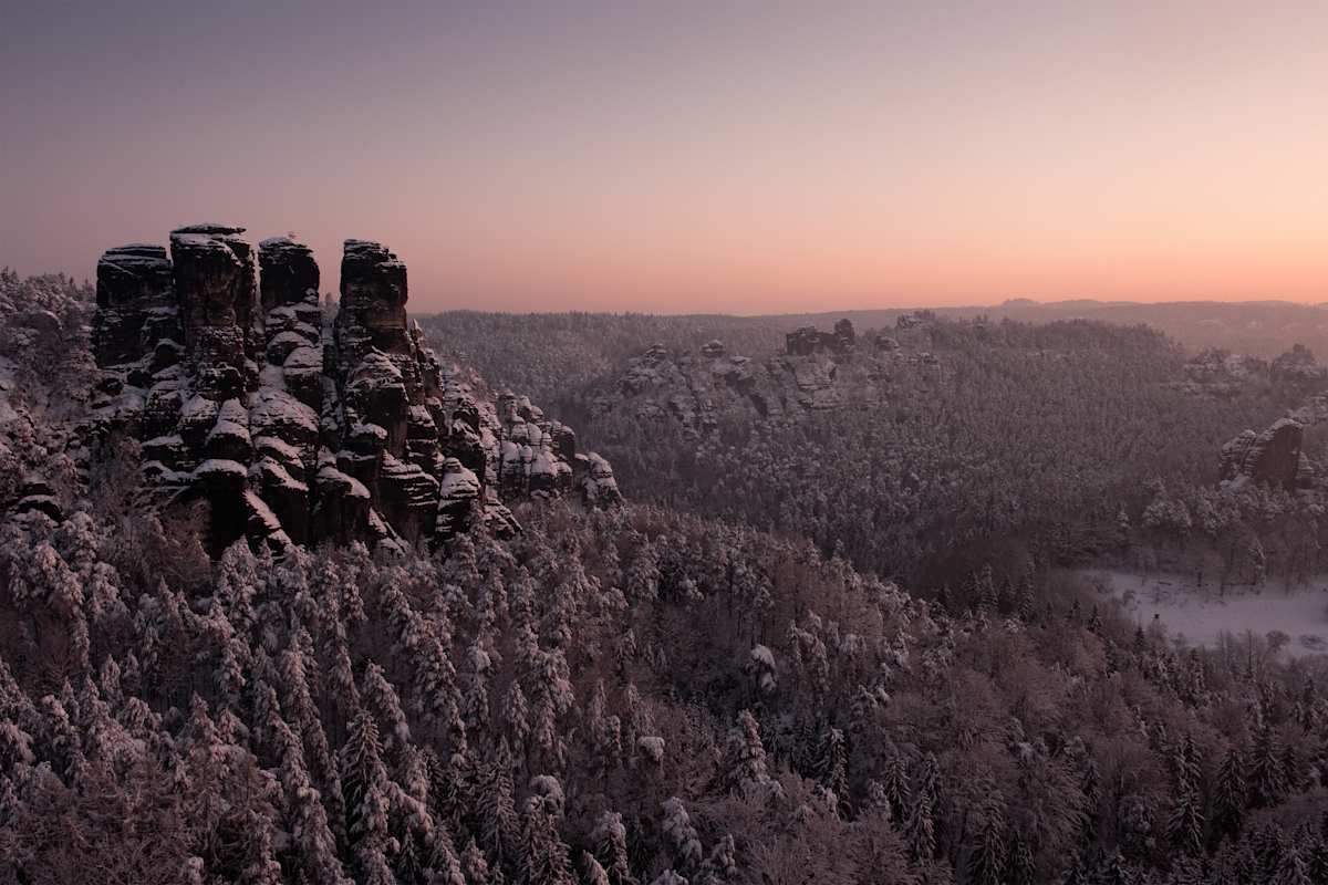 Sächsiche Schweiz Basteibrücke