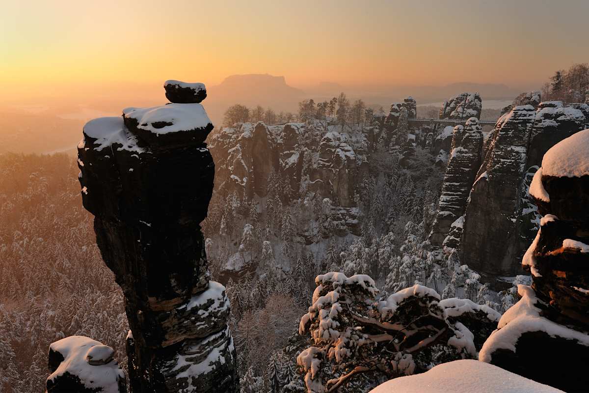 Sächsiche Schweiz Basteibrücke