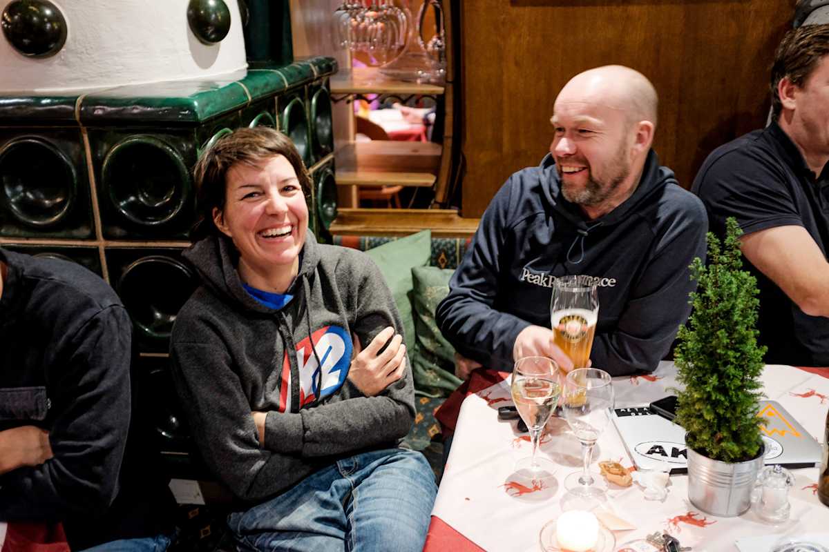 Powderchase Ricarda und Bas