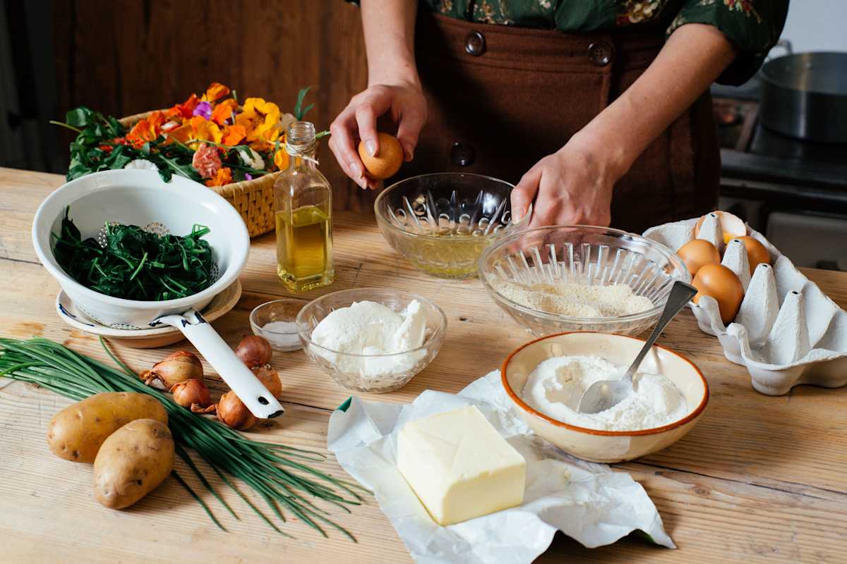 Ricottaknödel auf der Seiser Alm