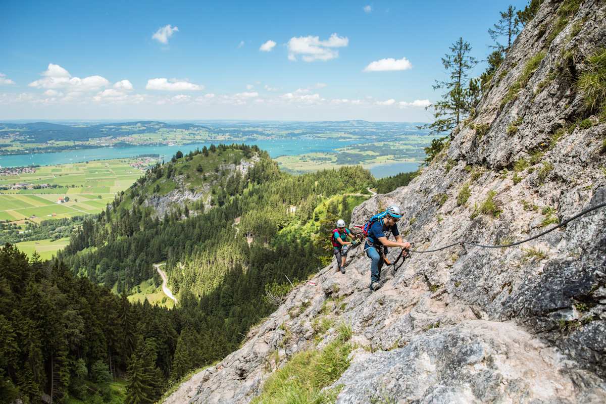 Der Tegelbergsteig in Bayern