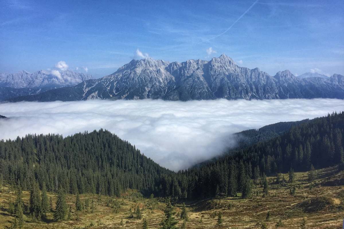 Big-5-Challenge - am Weg von Leogang nach Saalbach