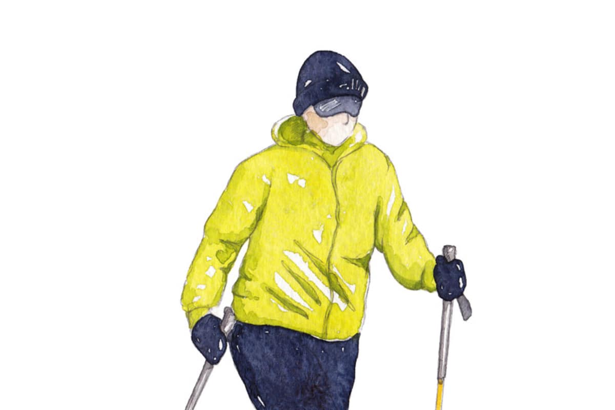 Schneeschuhgehen Technik