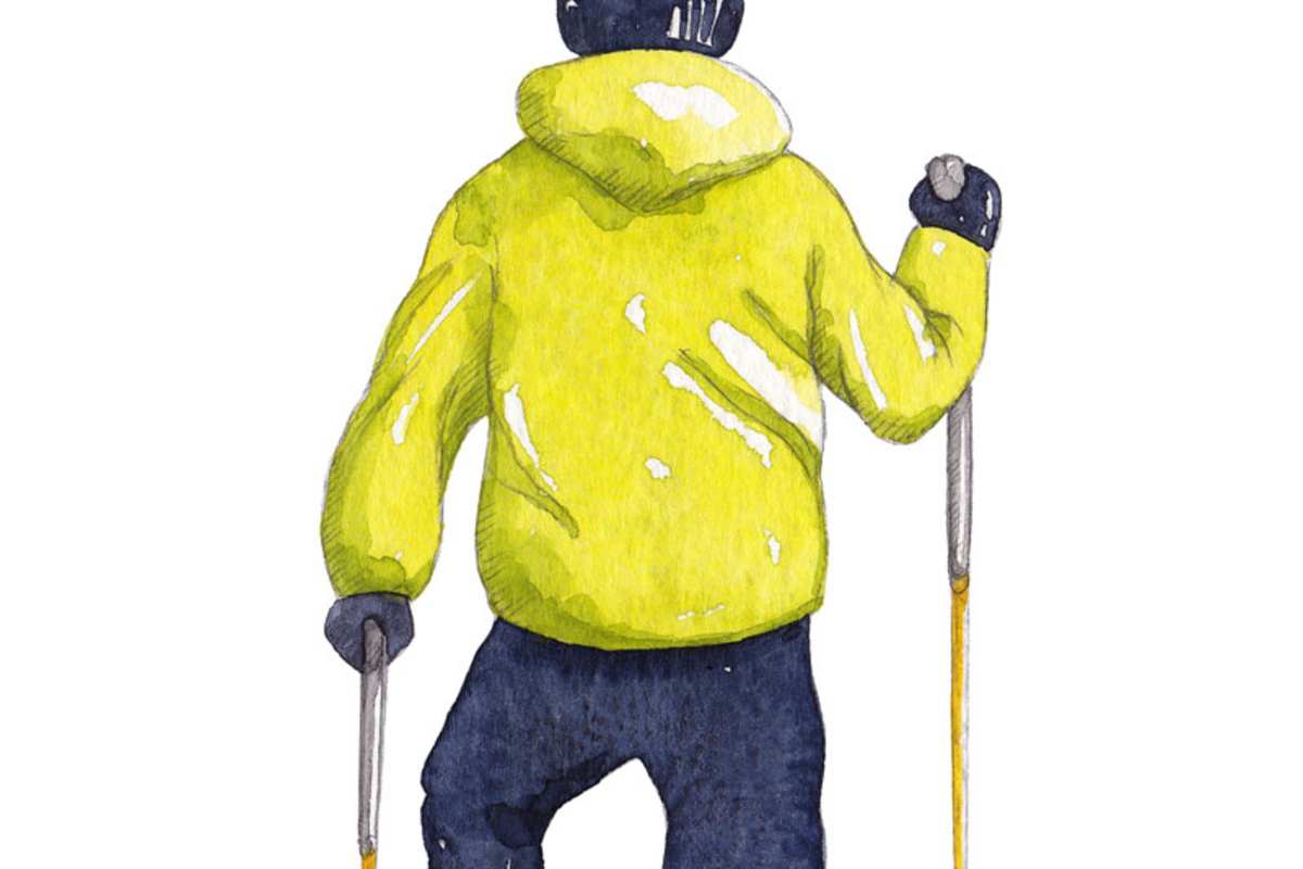 Schneeschuhgehen Technik