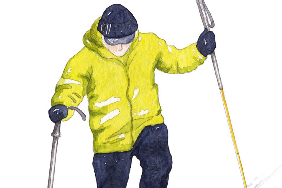 Schneeschuhgehen Technik