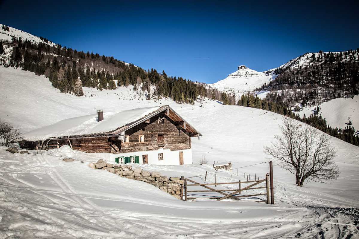Skitour Schlenken Salzburg