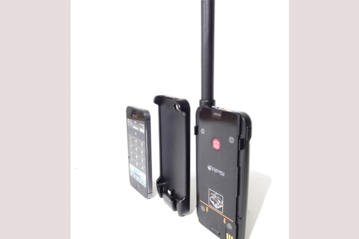 Das Sat-Sleeve von Thuraya