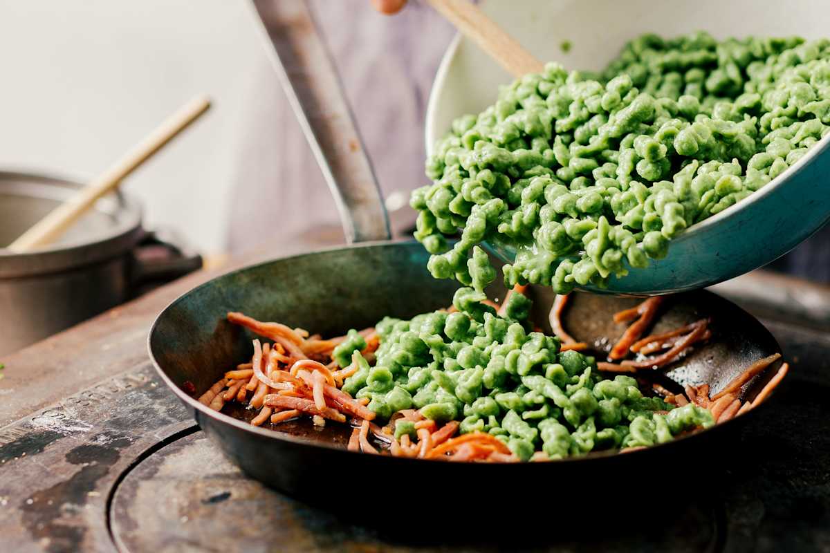 Spinatspätzle Rezept