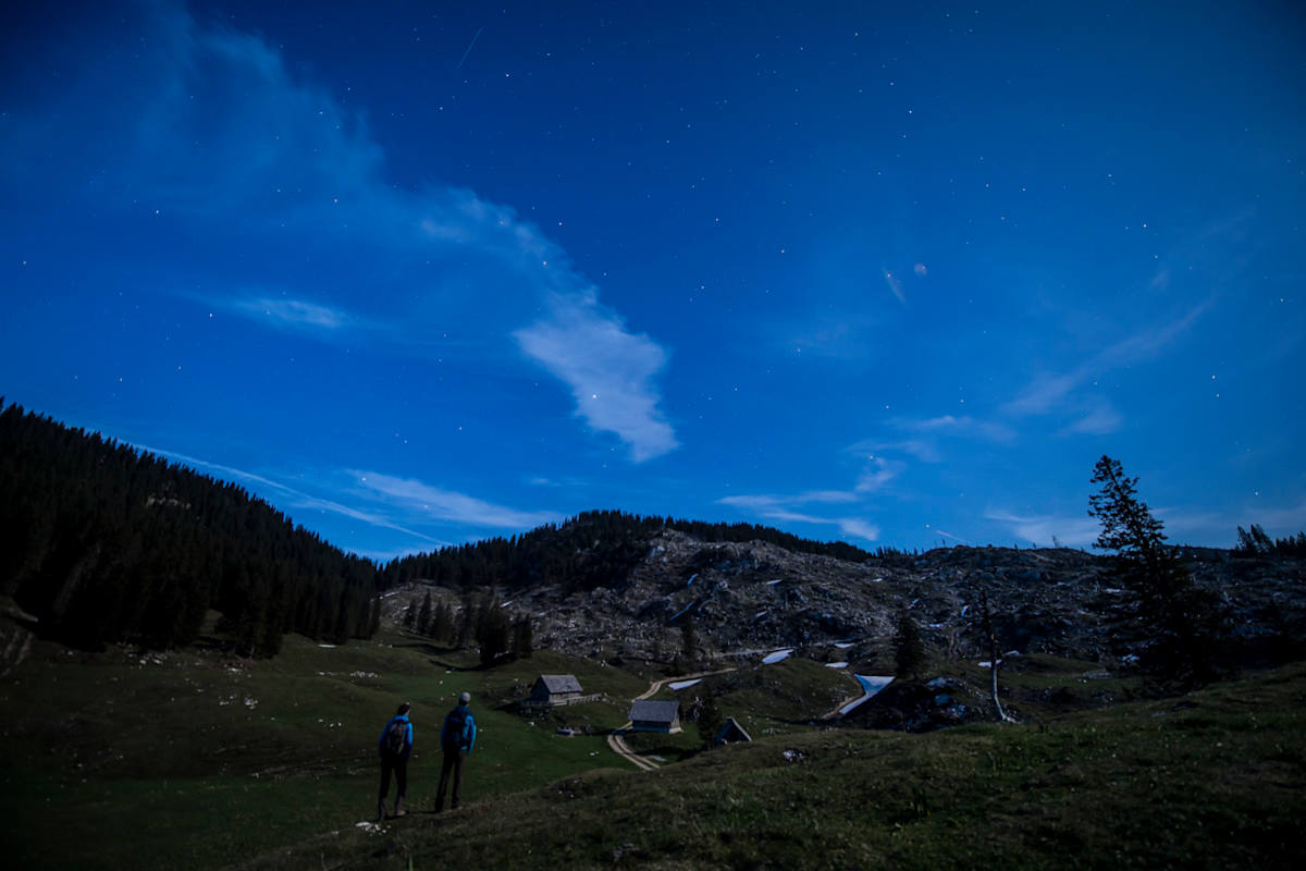 Sterne über dem Dürrenstein