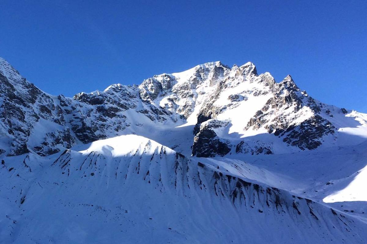 Sulden mit Ortler im Hintergrund