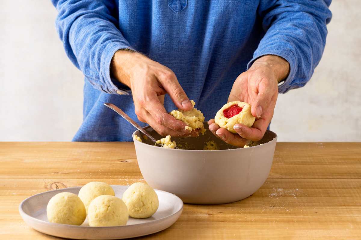 Erdbeer-Topfenknödel Rezept