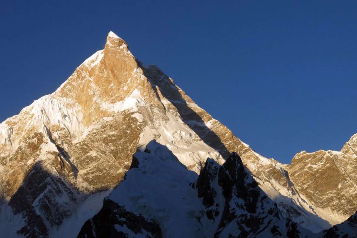 Nordostwand des Masherbrum